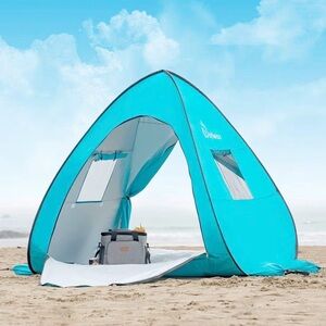 🌊 Wolfwise Teal Pop-Up Tent Bag